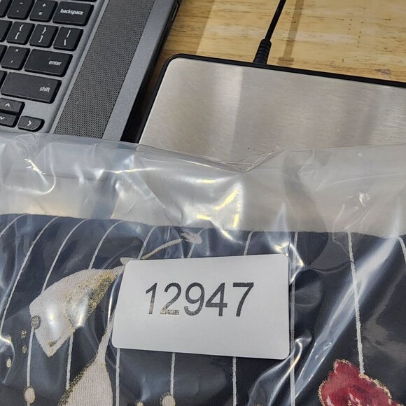 Soma Womens Black Floral Stripe Celebration Printed Midi Shift Dress M   JCT - Picture 8 of 8